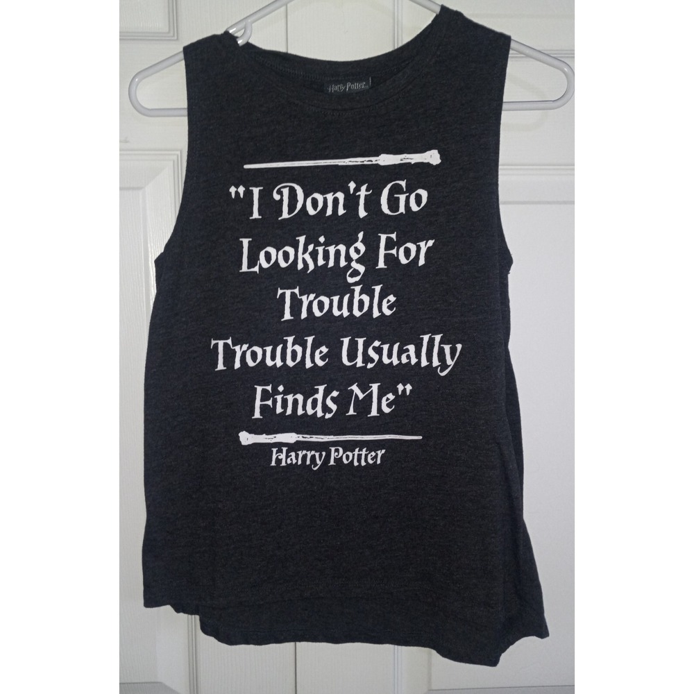 Harry Potter‎ Themed Gray Activewear Pullover Tank, Cute And Classic! EUC Size S